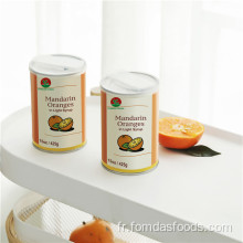 Magasin de détail 425G mandarin orange en sirop léger